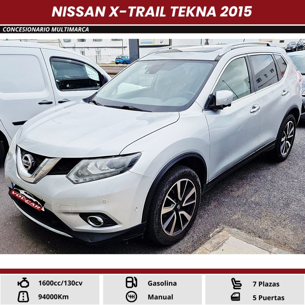 NISSAN X-TRAIL TEKNA 2015