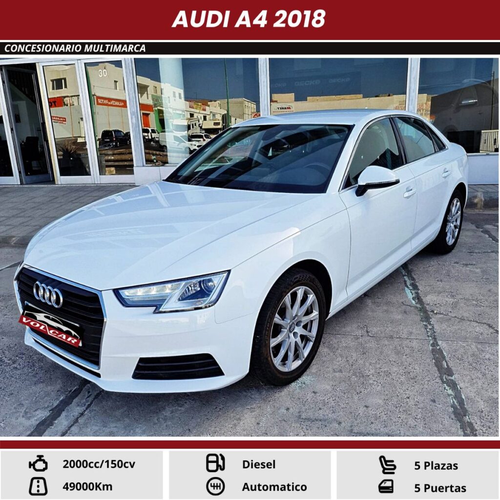 AUDI A4 2018 LIMOUSINE