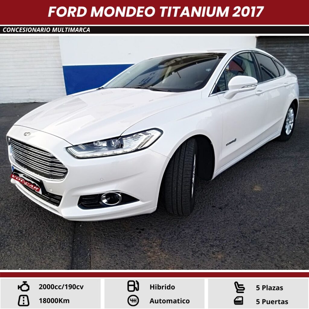 FORD MONDEO TITANIUM 2017